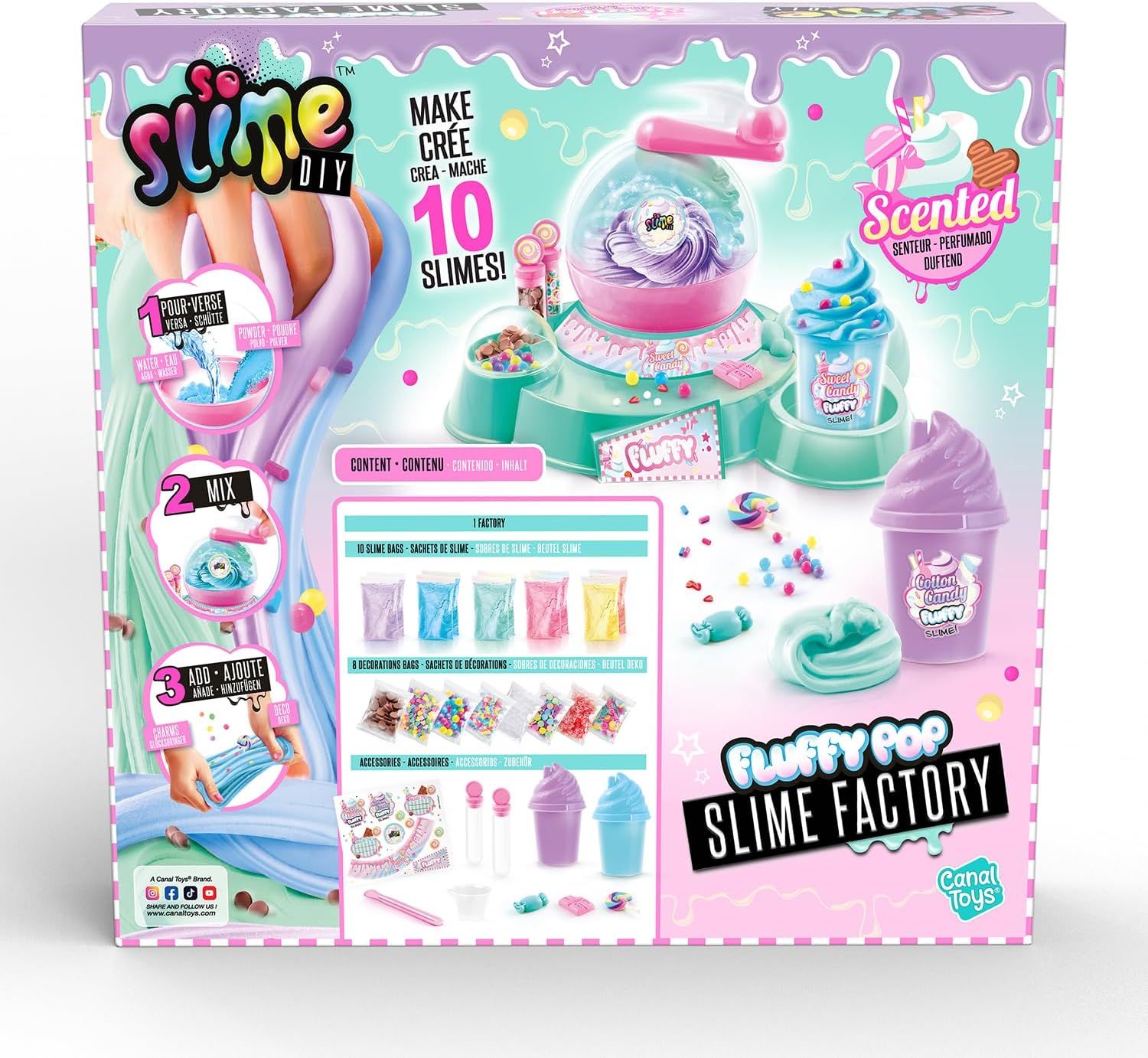 Canal Toys - So Slime - Slime Factory Fluffy - SSC375