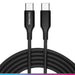 Oniverse Usb-C To Usb-C Charging Cable, 3 M - Black