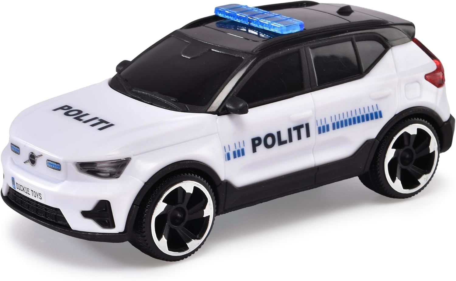 Dickie Toys 203716026018 - Danish Rescue Station with Police Car and Fire Engine - Rescue Station with Light, Sound, Including Danish Police Car and Brandbi, 31 x 22 x 16 cm, from 3 Years