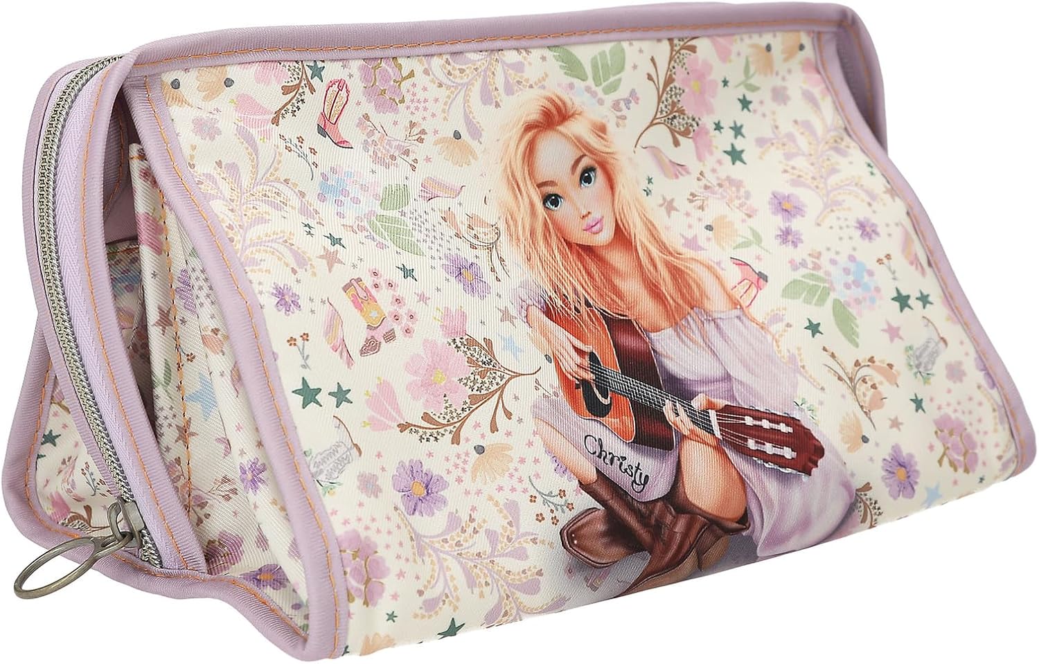 Topmodel - Multi Use Bag Cowgirl - Cream-Colored With Pale Purple Accents