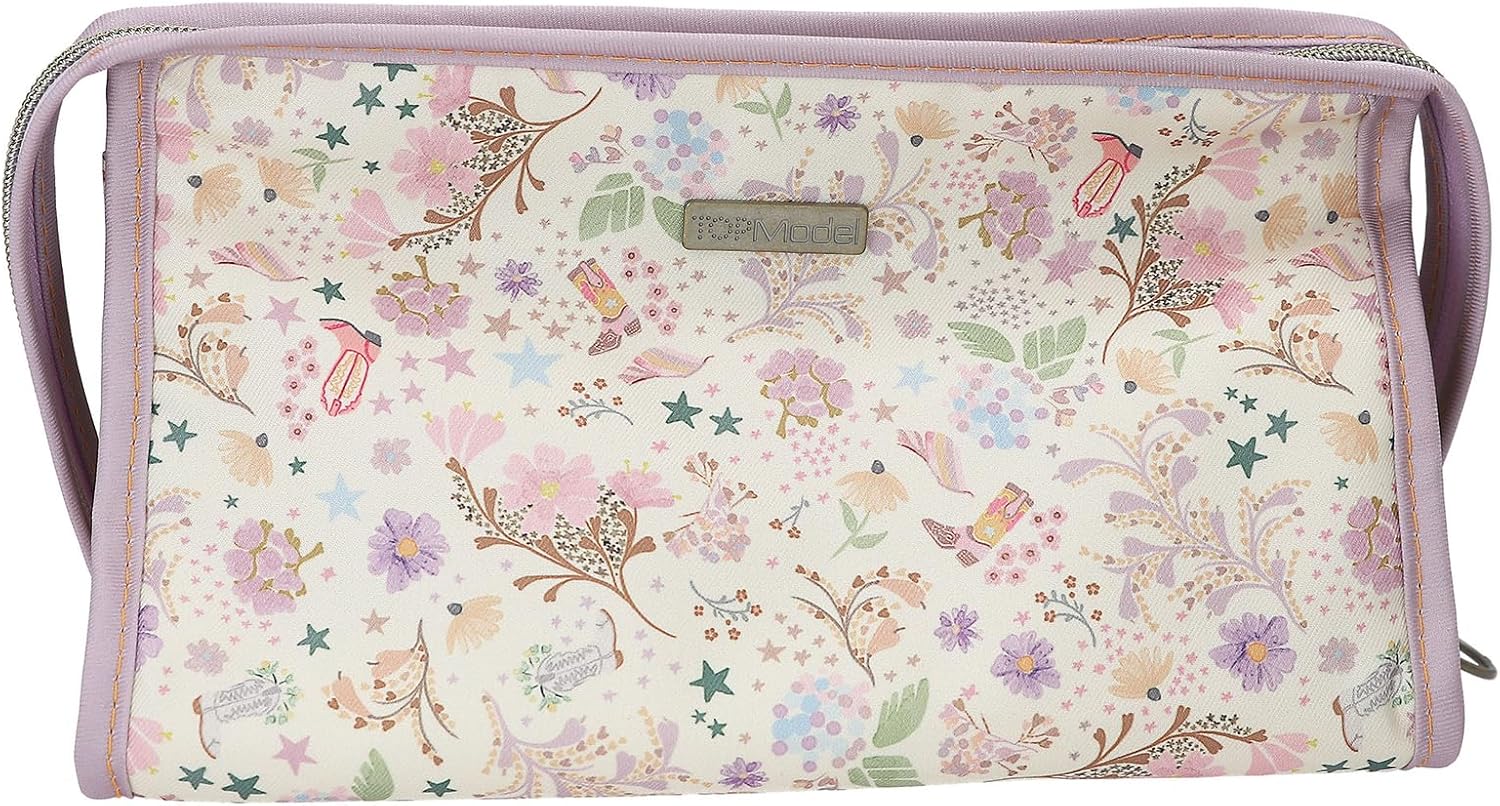 Topmodel - Multi Use Bag Cowgirl - Cream-Colored With Pale Purple Accents