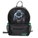 Depesche 13694 Adventure World Panther Backpack in Black and Green with Panther Motif, Bag with Adjustable Straps