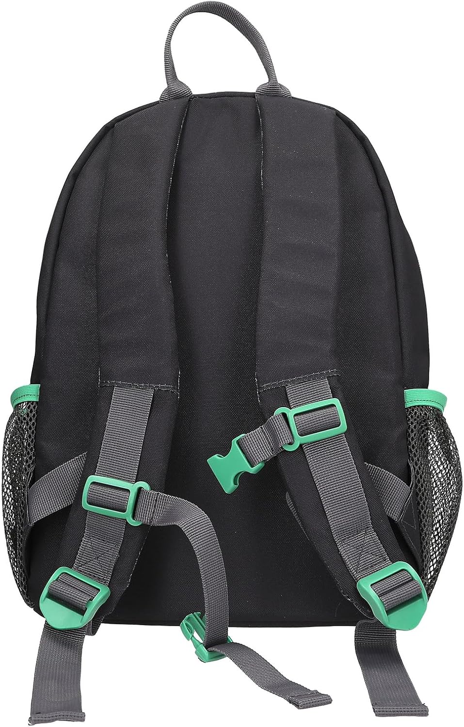 Depesche 13694 Adventure World Panther Backpack in Black and Green with Panther Motif, Bag with Adjustable Straps