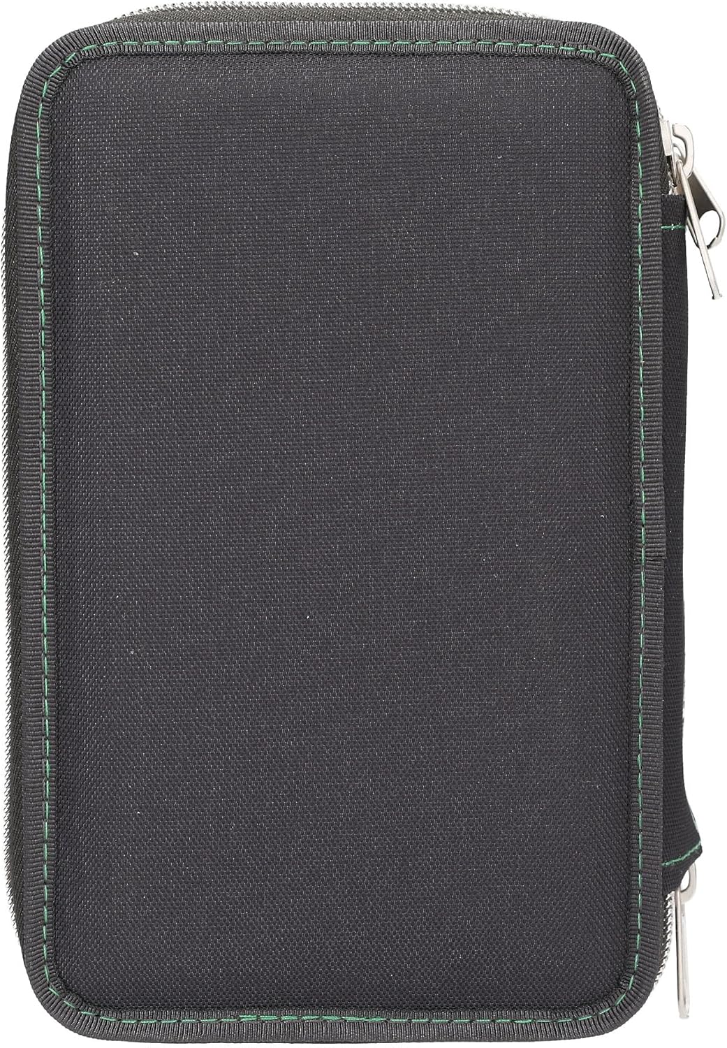 Depesche 13709 Adventure World Panther - filled 3-chamber pencil case in black, with leopard motif and LED light effects, pencil case with colored pencils, scissors