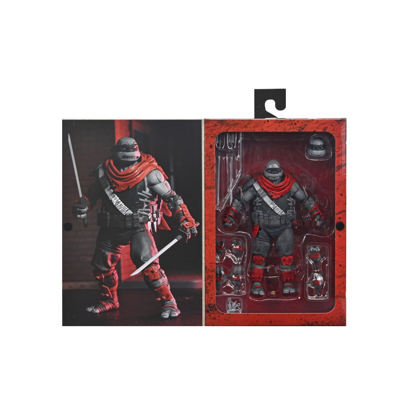 NECA TMNT, The Last Ronin, Lost Years Nightwatcher Leonardo Action Figure with Accessories