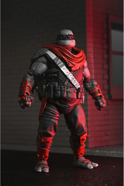 NECA TMNT, The Last Ronin, Lost Years Nightwatcher Leonardo Action Figure with Accessories