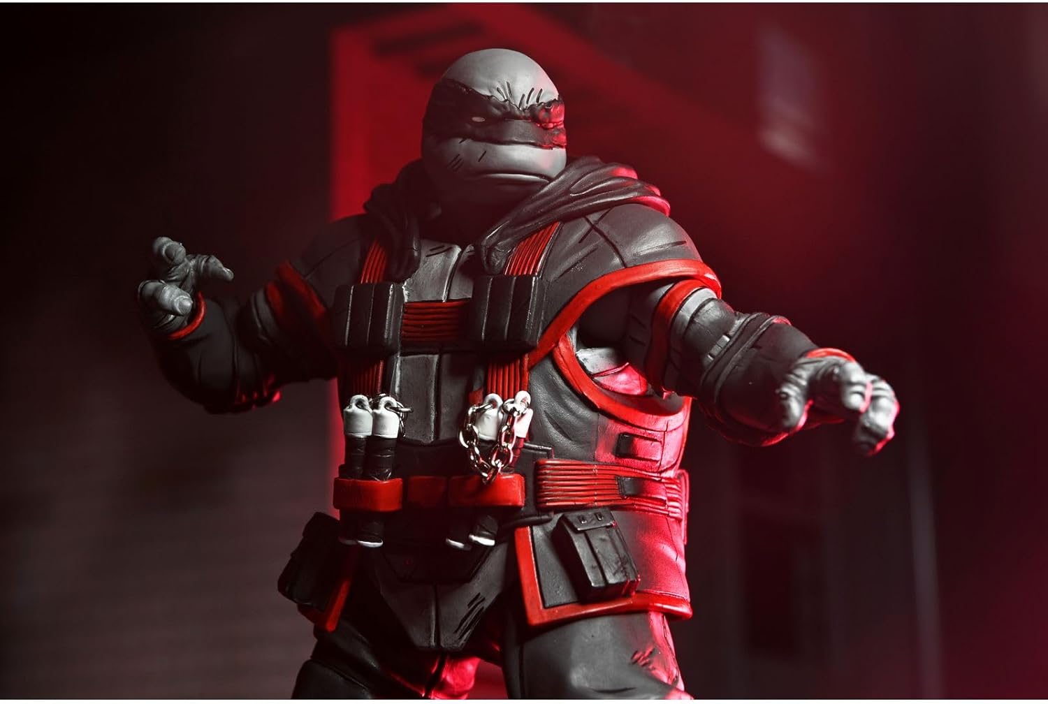 NECA Teenage Mutant Ninja Turtles, TMNT, The Last Ronin, Lost Years Nightwatcher Michelangelo, Action Figure