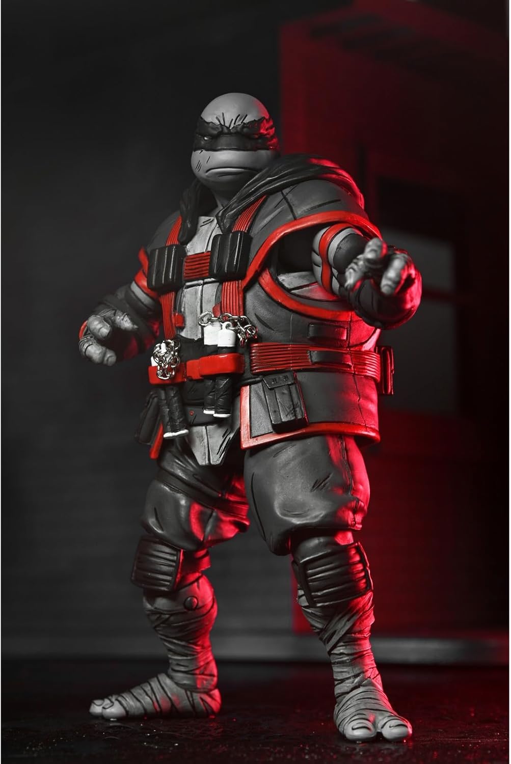 NECA Teenage Mutant Ninja Turtles, TMNT, The Last Ronin, Lost Years Nightwatcher Michelangelo, Action Figure