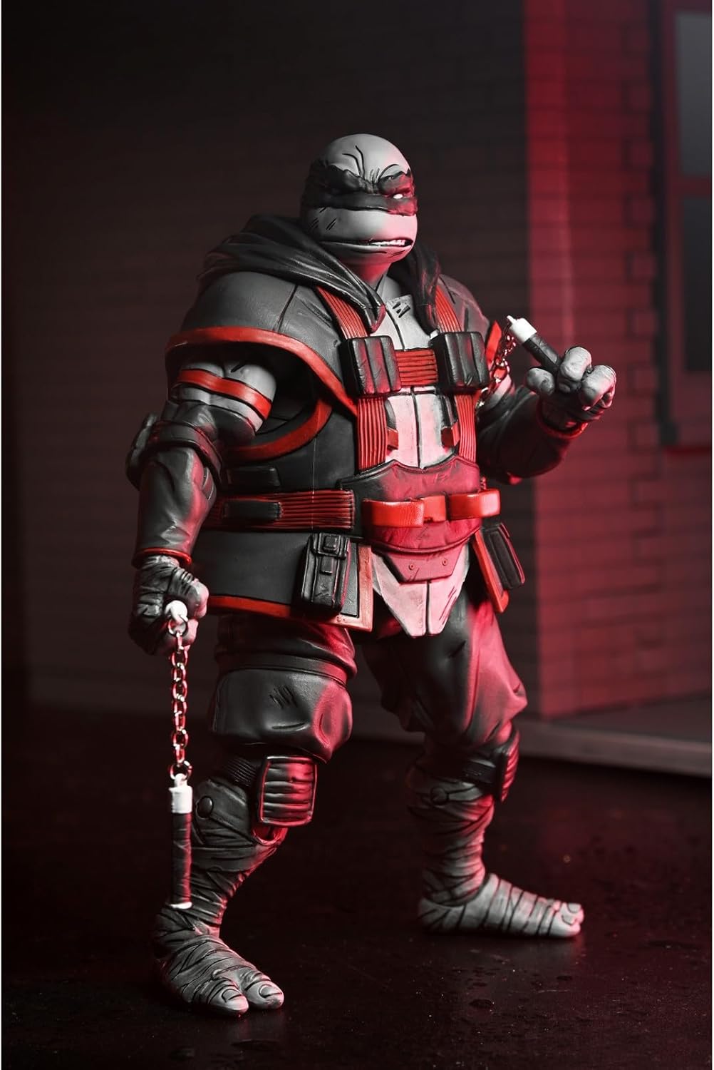 NECA Teenage Mutant Ninja Turtles, TMNT, The Last Ronin, Lost Years Nightwatcher Michelangelo, Action Figure