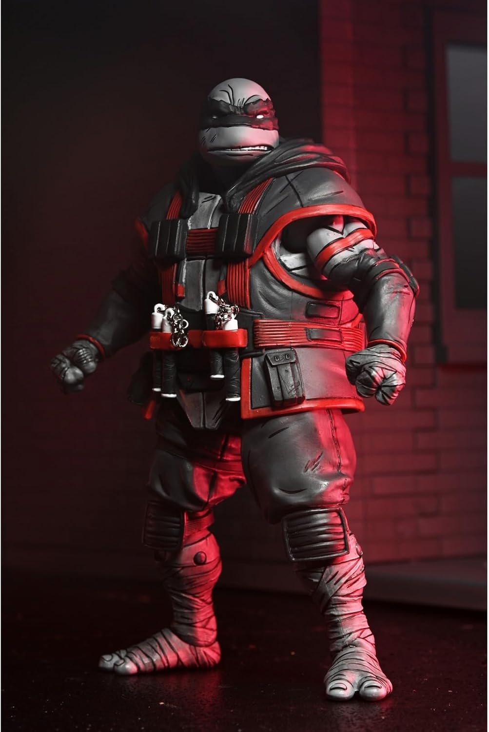 NECA Teenage Mutant Ninja Turtles, TMNT, The Last Ronin, Lost Years Nightwatcher Michelangelo, Action Figure