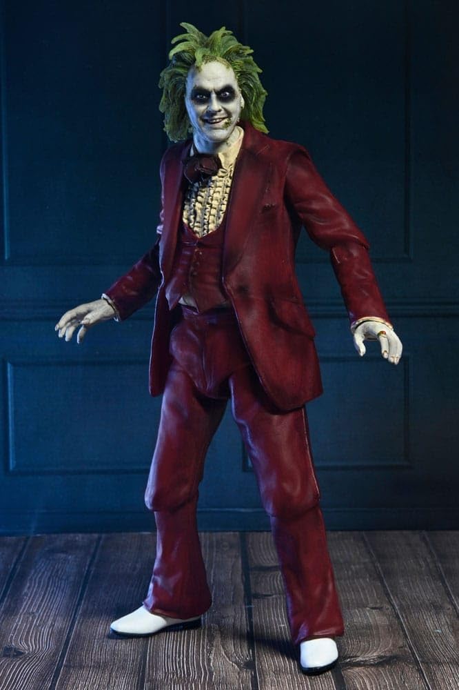 NECA Ultimate Beetlejuice Wedding Tuxedo Scale Action Figure 18 cm Beetlejuice Beetlejuice