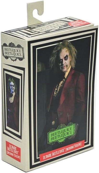 NECA Ultimate Beetlejuice Wedding Tuxedo Scale Action Figure 18 cm Beetlejuice Beetlejuice