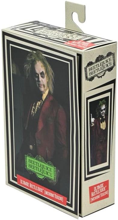 NECA Ultimate Beetlejuice Wedding Tuxedo Scale Action Figure 18 cm Beetlejuice Beetlejuice