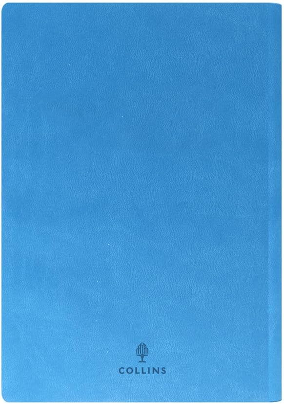 Collins - Edge Rainbow - 2026 12 Month Calendar Year Planner, Week-To-View Diary, A5 Soft Cover - Blue (ED153.U57-26