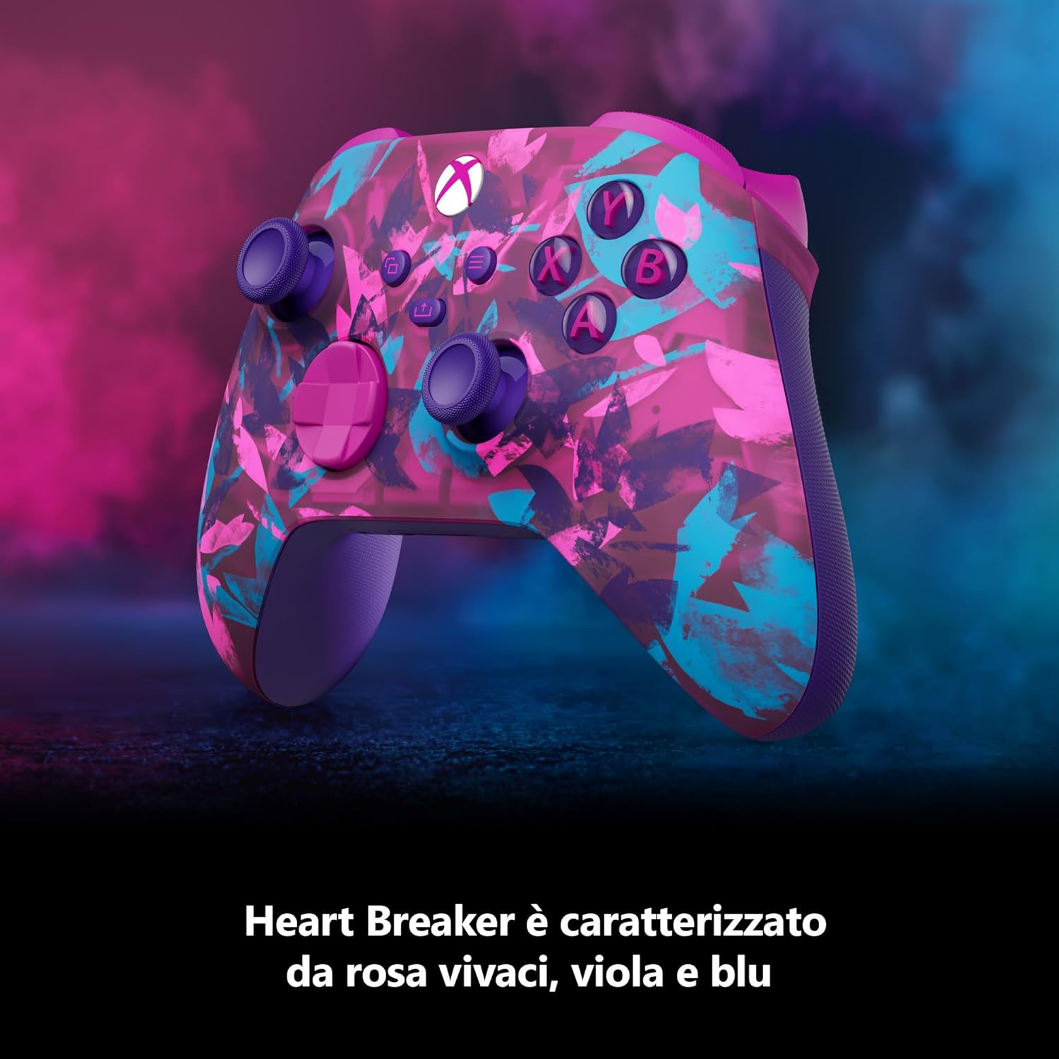 Xbox Controller wireless Edizione speciale Heart Breaker Series X|S, One, PC e dispositivi utilizzabili via cloud