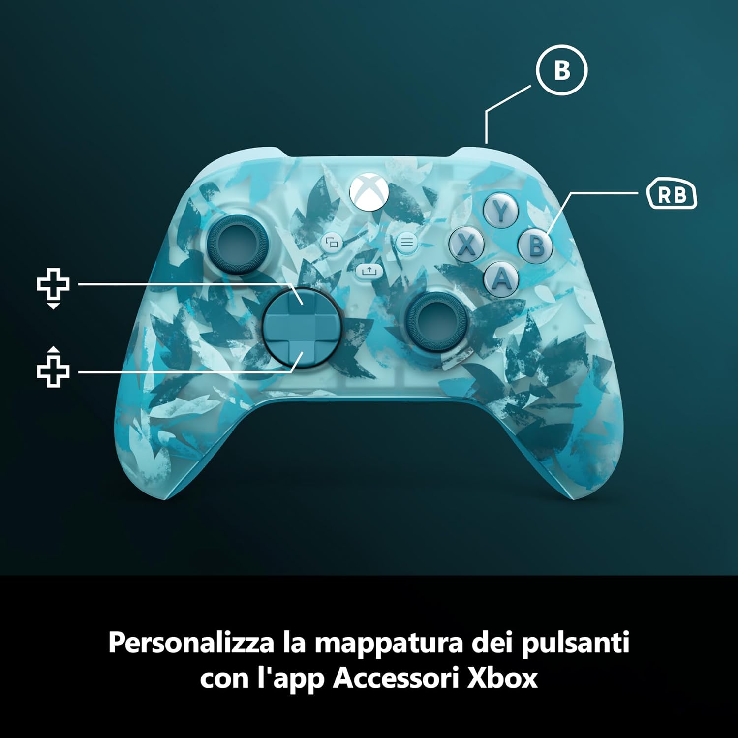 Microsoft Official Xbox Series X/S - Wireless Controller - Ice Breaker - Special Edition (Xbox One/Xbox Series X/S/Pc)