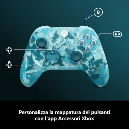 Microsoft Official Xbox Series X/S - Wireless Controller - Ice Breaker - Special Edition (Xbox One/Xbox Series X/S/Pc)