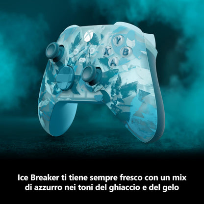 Microsoft Official Xbox Series X/S - Wireless Controller - Ice Breaker - Special Edition (Xbox One/Xbox Series X/S/Pc)