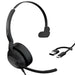Jabra Evolve2 50 – USB-A/USB-C – Mono auricolare con filo certificato per Microsoft Teams