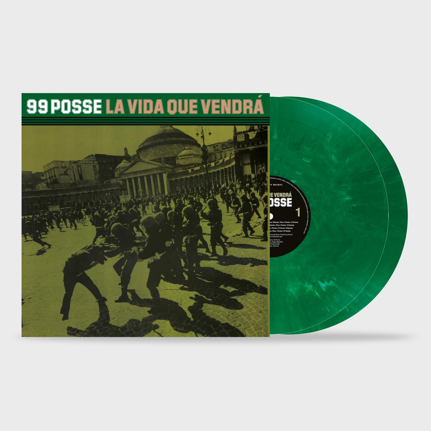 La vida que vendrà - 2lp Green mix Yellow/White con remix