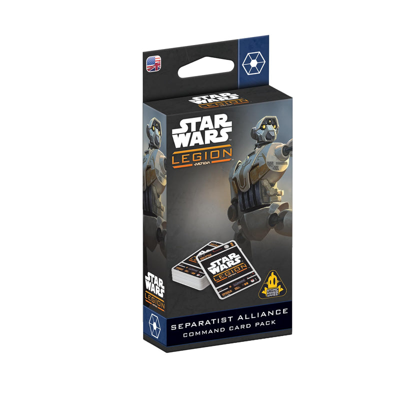 Asmodee | Star Wars: Legion - Separatist Alliance Command Card Pack | Board Game | Ages 14+ | 2 Players | 90+ Minutes Playing Time