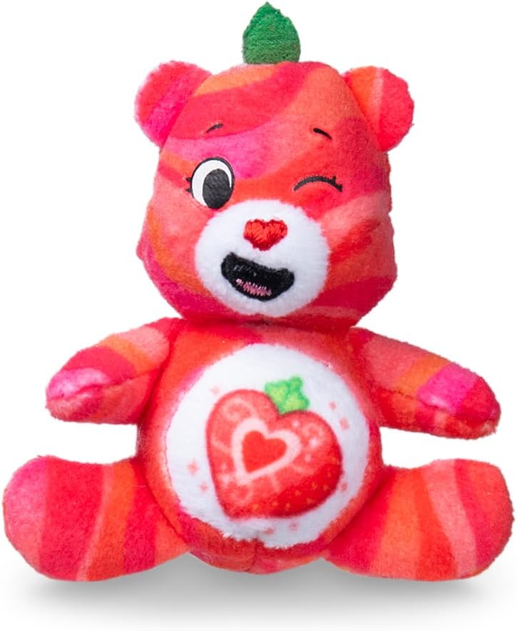 Basic Fun Micro Teenies Fruit Friends 5-Pack – 3-Inch Collectible Plush Gift Set – Cute Micro Bears with Sweet Themed Designs for Kids & Fans