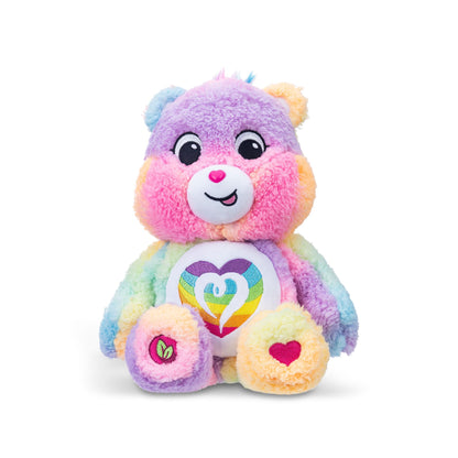 Basic Fun Care Bears 35cm Medium Plush – Togetherness Bear Cosy Collection – Super Soft Eco-Friendly Toy with Belly Badge – Huggable Collectible for Kids & Fans, 14"