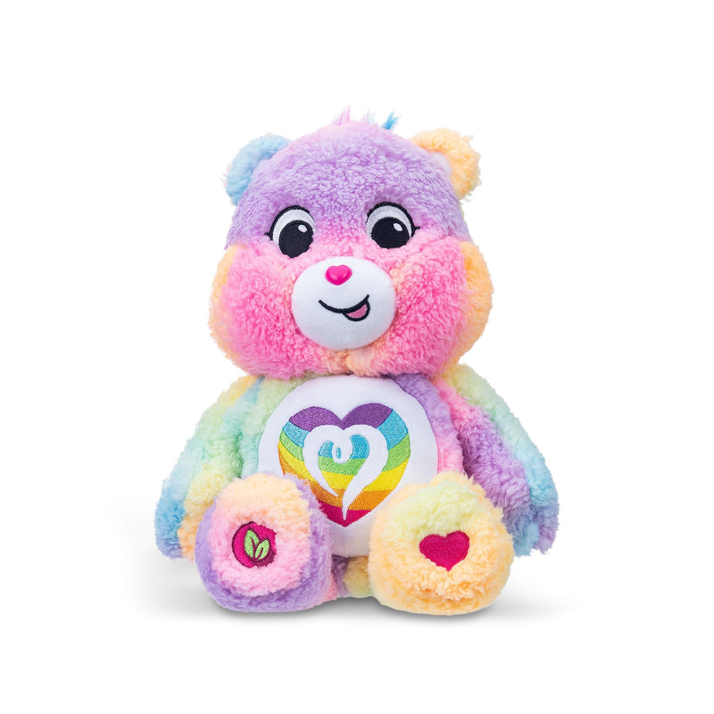 Basic Fun Care Bears 35cm Medium Plush – Togetherness Bear Cosy Collection – Super Soft Eco-Friendly Toy with Belly Badge – Huggable Collectible for Kids & Fans, 14"