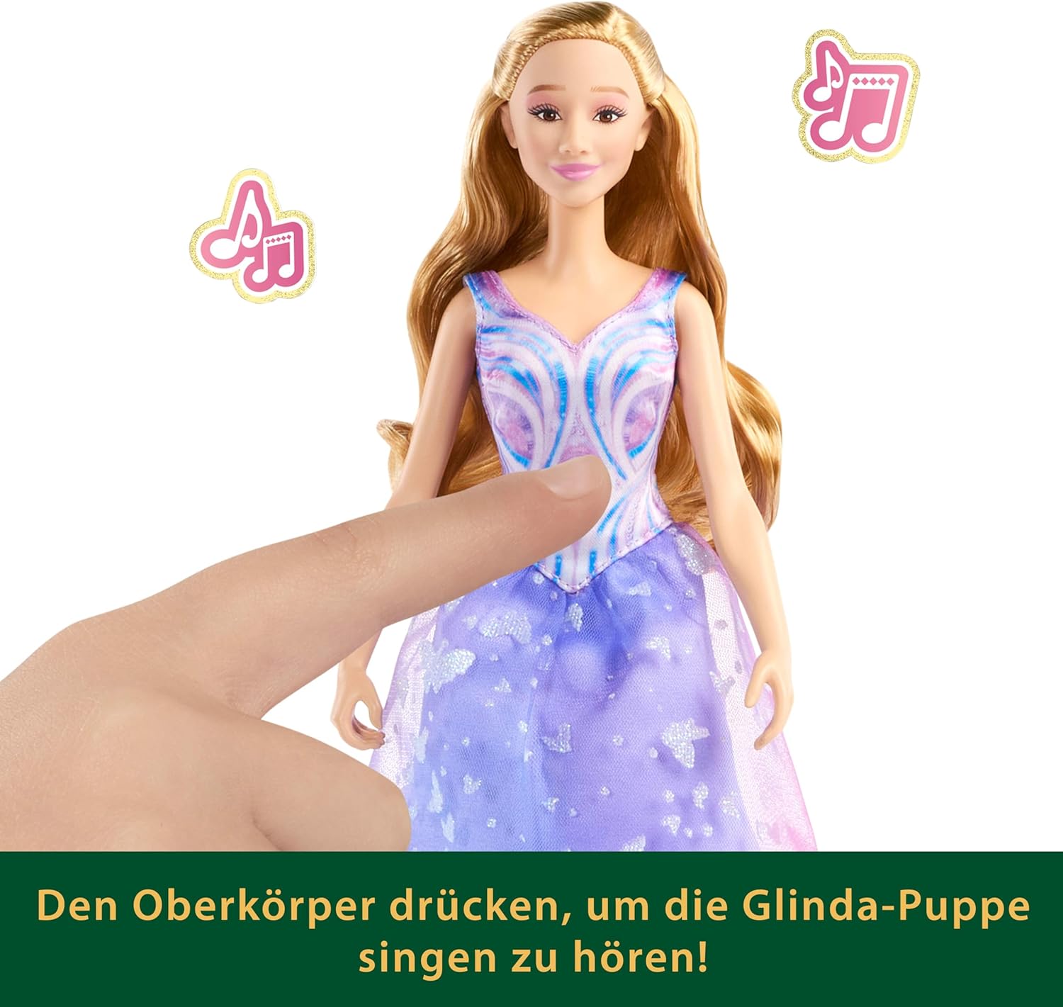 Wicked 2 - Singing Fashion Doll Glinda /Toy