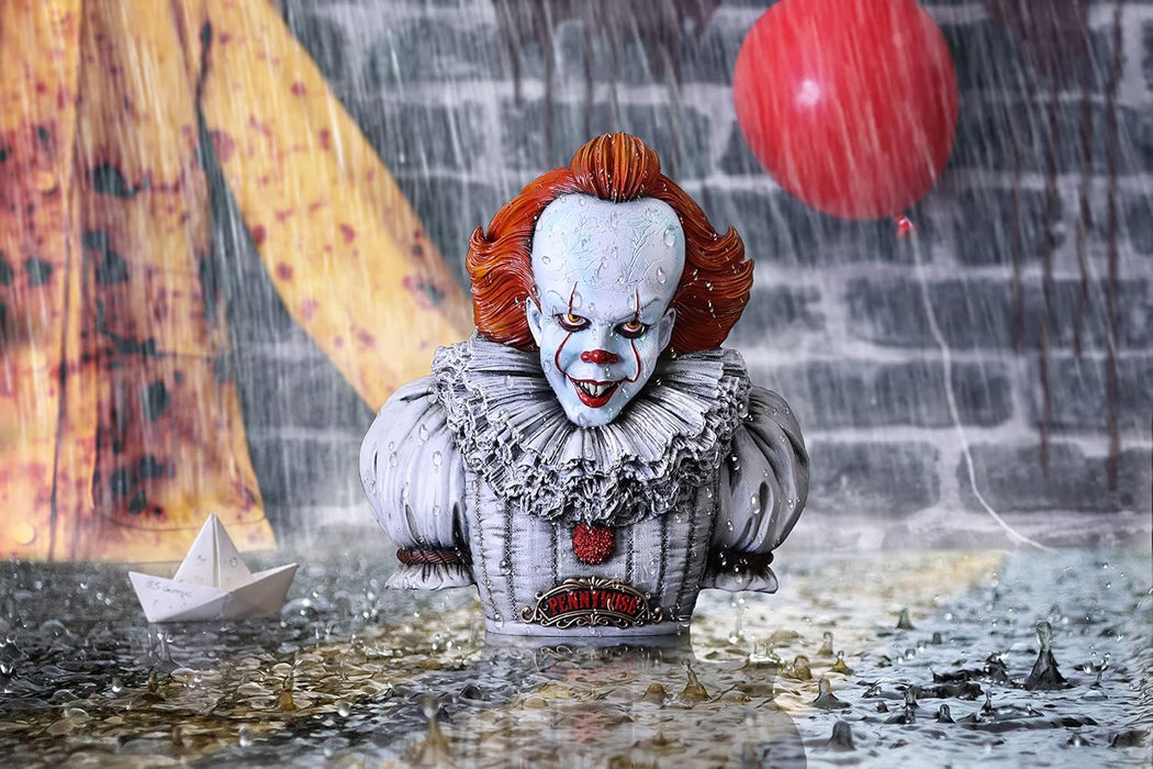 Nemesis Now Officially Licensed IT Chapter 2 Pennywise Bust, White, 30cm