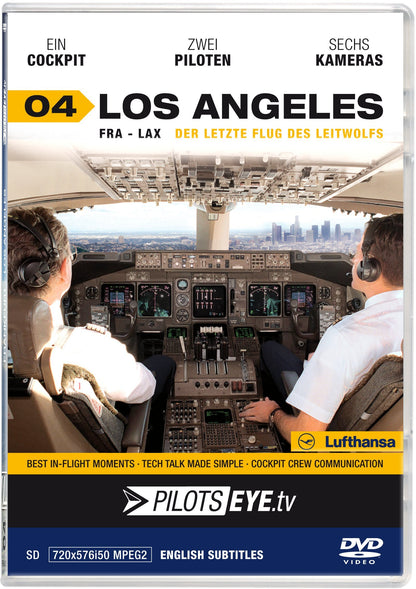 PilotsEYE.tv | LOS ANGELES |:| |:| Cockpitflight Lufthansa | Boeing 747 | Leader of the pack's last flight | Bonus: Captains tour at LA