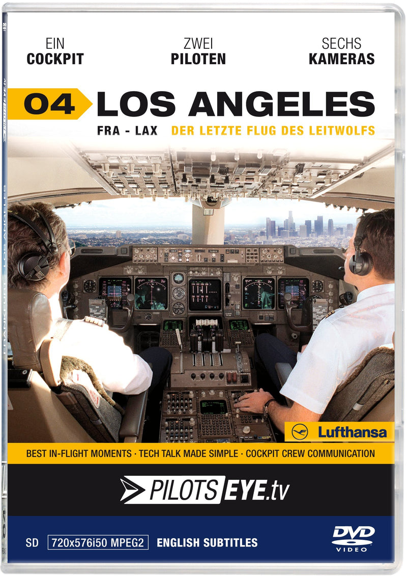PilotsEYE.tv | LOS ANGELES |:| |:| Cockpitflight Lufthansa | Boeing 747 | Leader of the pack's last flight | Bonus: Captains tour at LA