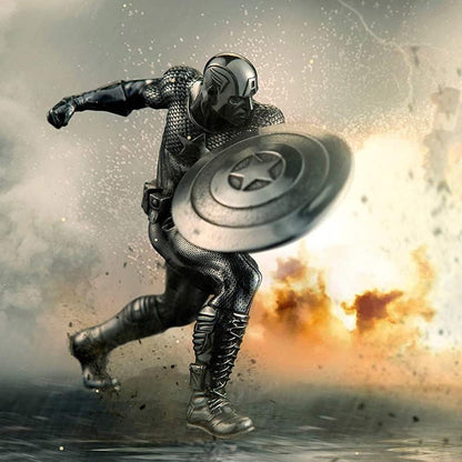 Royal Selangor Hand Finished Marvel Collection Pewter Captain America First Avenger Figurine