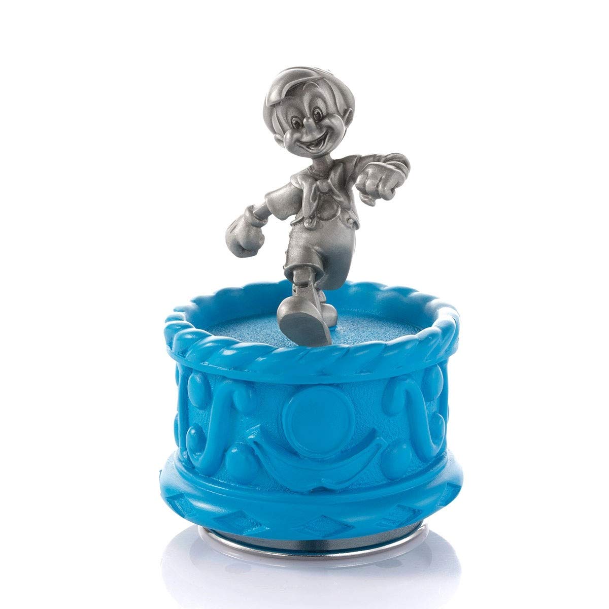Royal Selangor Hand Finished Disney Music Carousels Collection Pewter Pinocchio Music Carousel