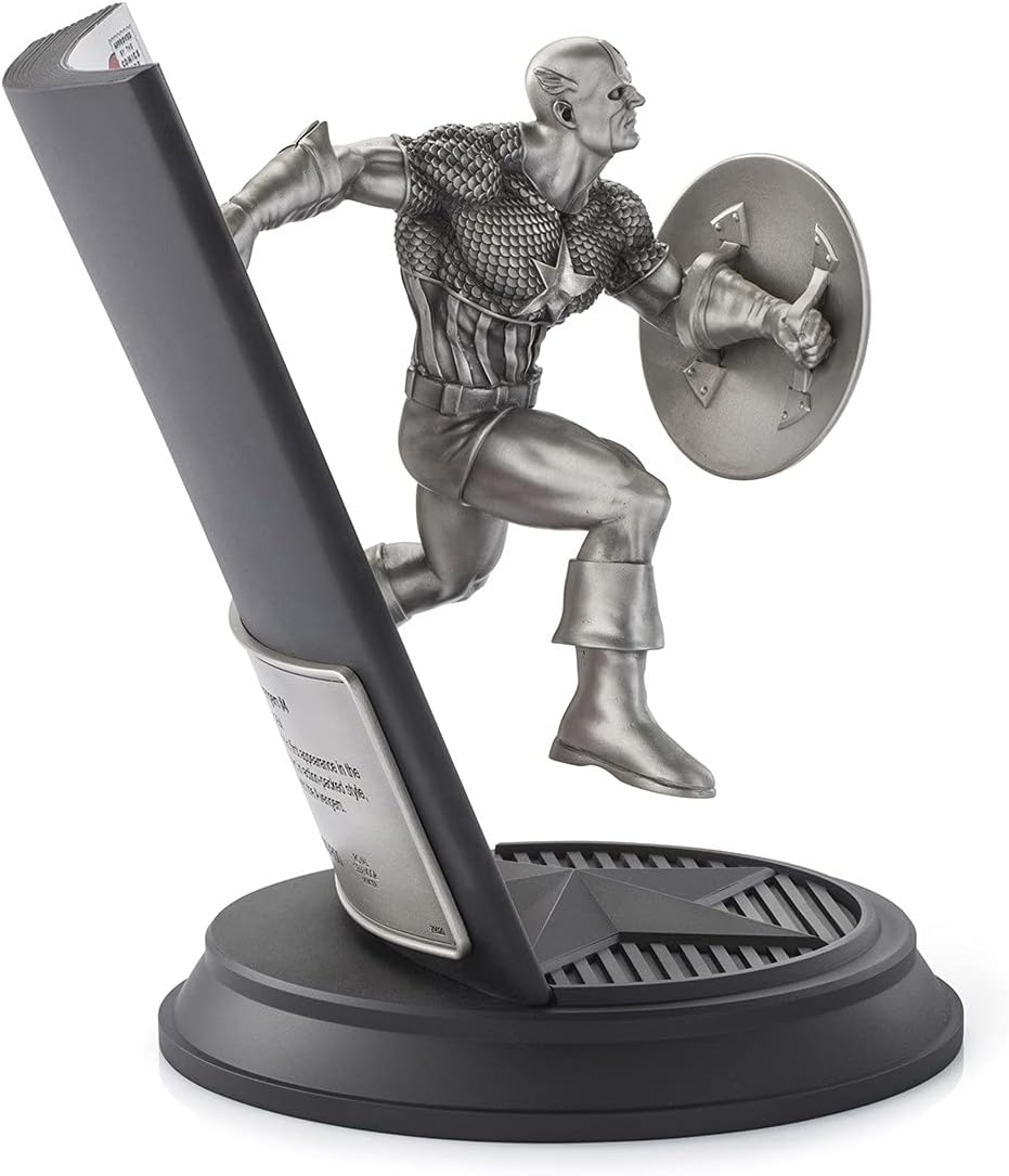 Royal Selangor Hand Finished Marvel Collection Pewter Limited Edition Captain America The Avengers #4