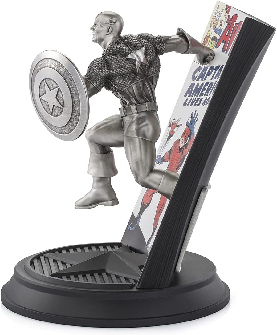 Royal Selangor Hand Finished Marvel Collection Pewter Limited Edition Captain America The Avengers #4