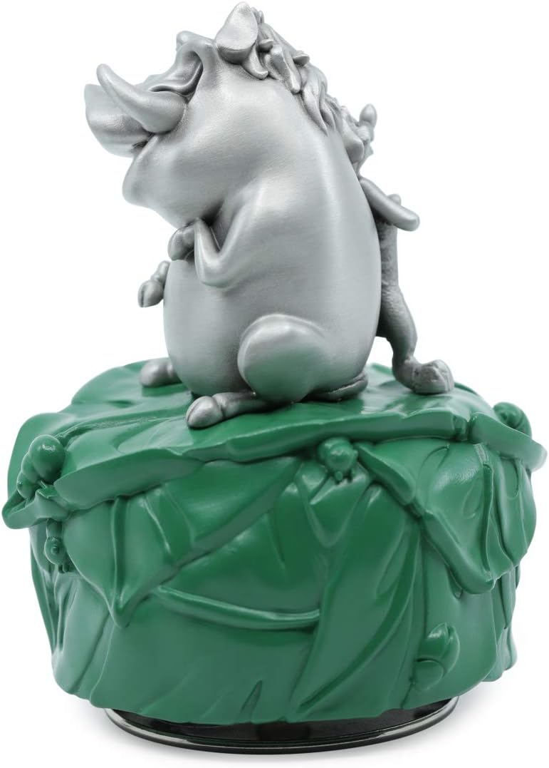 Royal Selangor Hand Finished Disney Music Carousel Collection Pewter Timon & Pumbaa Music Carousel