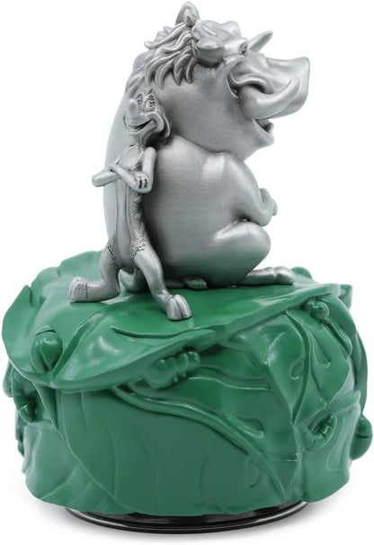 Royal Selangor Hand Finished Disney Music Carousel Collection Pewter Timon & Pumbaa Music Carousel
