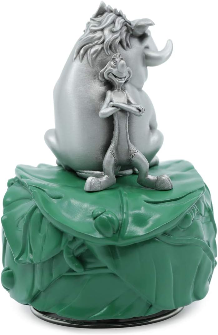 Royal Selangor Hand Finished Disney Music Carousel Collection Pewter Timon & Pumbaa Music Carousel