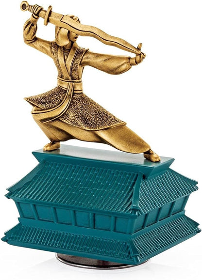 Royal Selangor Hand Finished Disney Music Carousel Collection Pewter Limited Edition Gilt Mulan Music Carousel