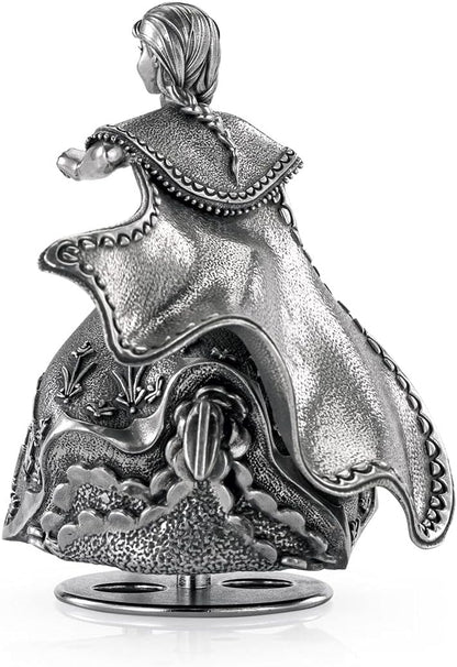Royal Selangor Hand Finished Disney Music Carousel Collection Pewter Anna Music Carousel