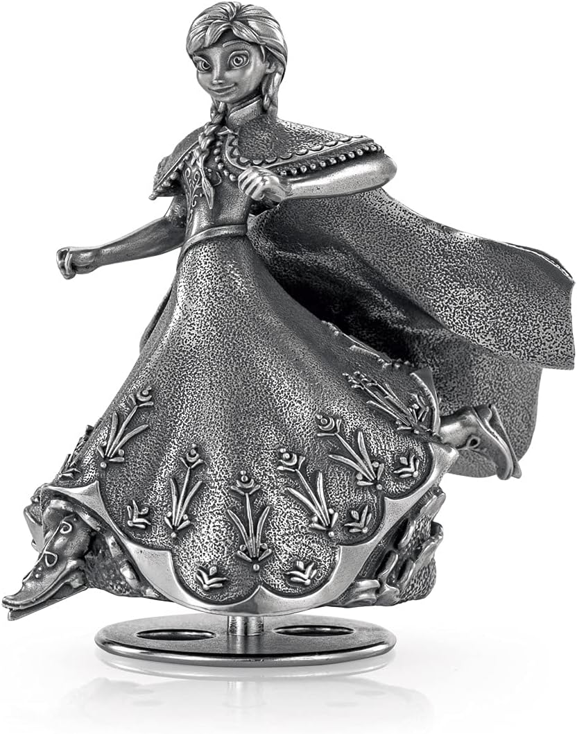 Royal Selangor Hand Finished Disney Music Carousel Collection Pewter Anna Music Carousel