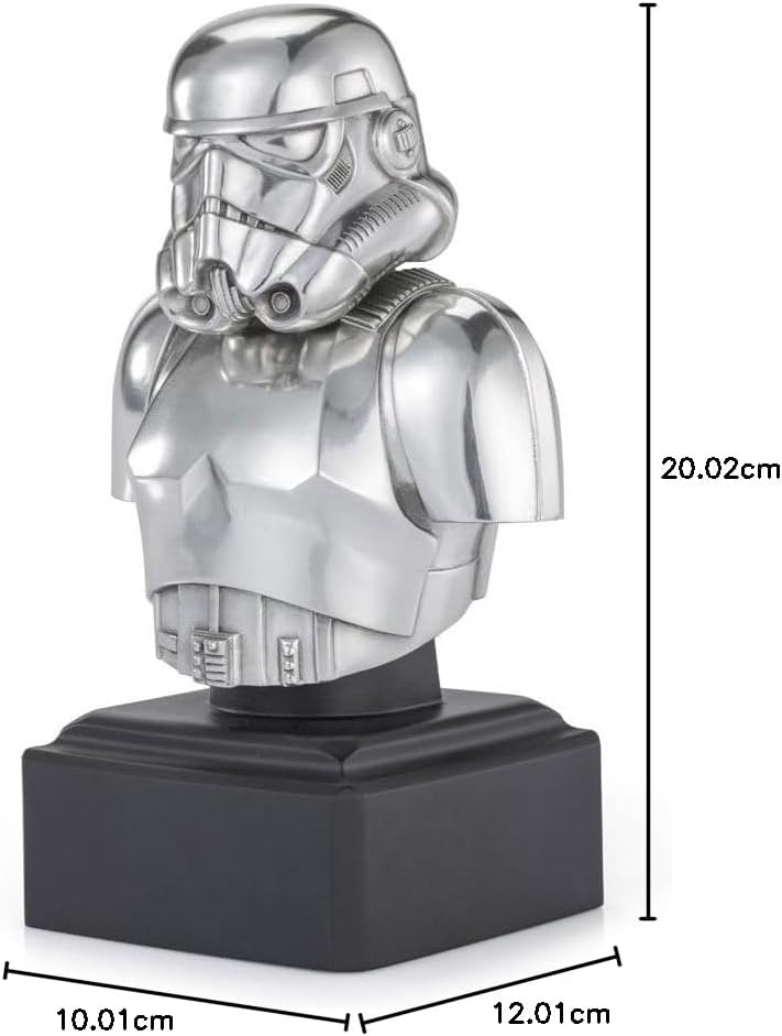 Royal Selangor Hand Finished Star Wars Collection Pewter Limited Edition Stormtrooper Bust