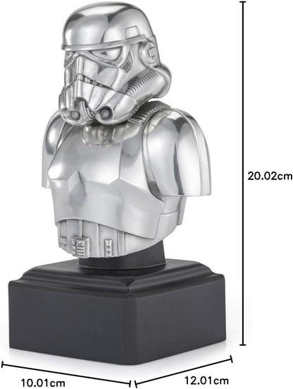Royal Selangor Hand Finished Star Wars Collection Pewter Limited Edition Stormtrooper Bust