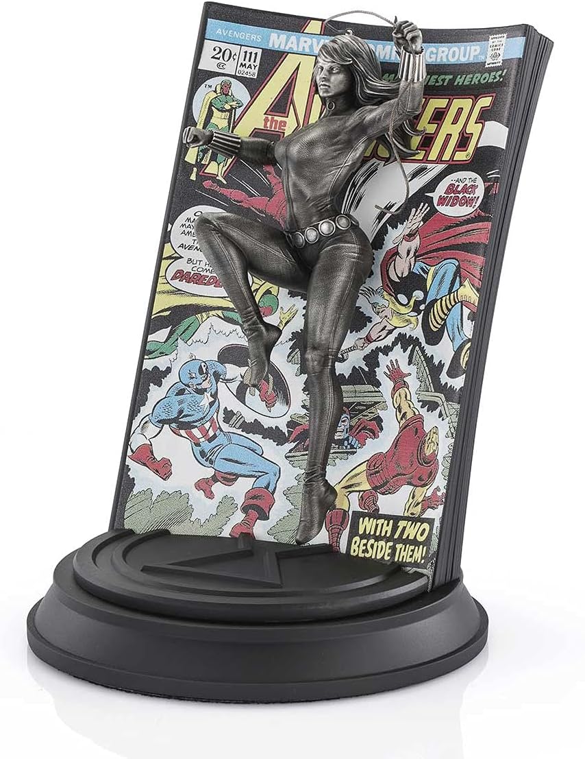 Royal Selangor Hand Finished Marvel Collection Pewter Limited Edition Black Widow Avengers Volume 1#111