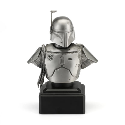 Star Wars By Royal Selangor 0179031 Limited Edition Boba-Fett Bust Figurine
