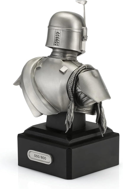 Star Wars By Royal Selangor 0179031 Limited Edition Boba-Fett Bust Figurine