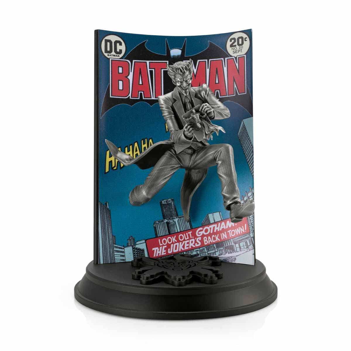 Royal Selangor DC Collection Limited Edition Satin Joker Batman Volume 1#251 Pewter Figurine - Collectible Gift Statue