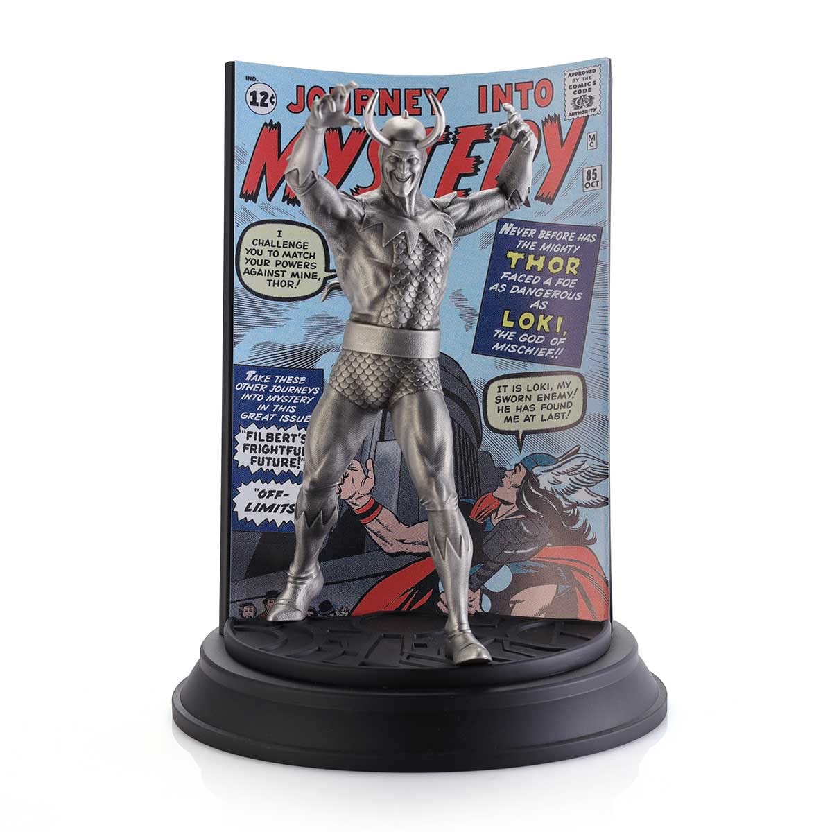 Royal Selangor Limited Edition Pewter Loki Journey into Mystery Volume 1#85 Figurine - Marvel Collectible Statue
