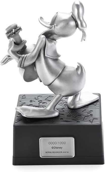 Royal Selangor Limited Edition Pewter Donald Duck 1937 Figurine - Disney Collectible/Statue Gift for Him/Her 6.89" Birthday Present for Adults